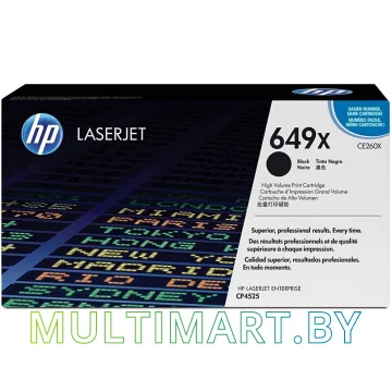 Картридж HP 649X (CE260X)